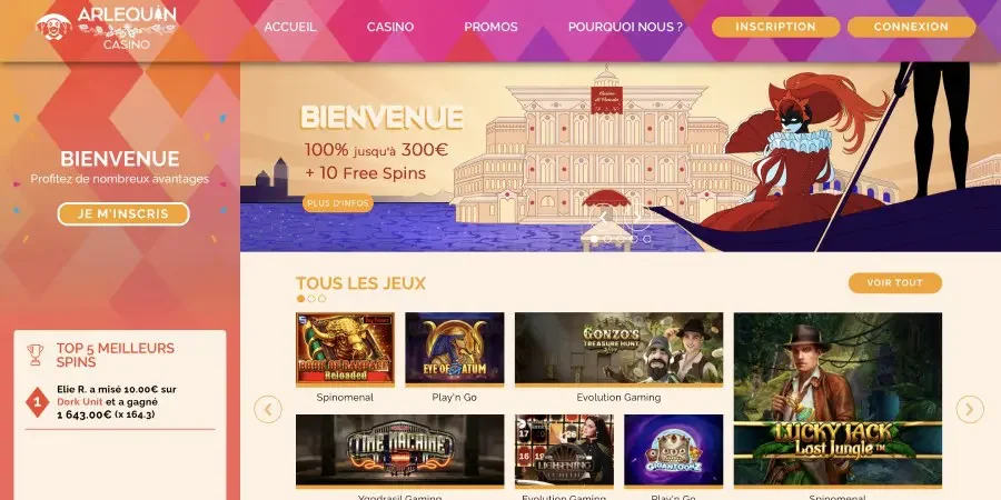arlequin casino
